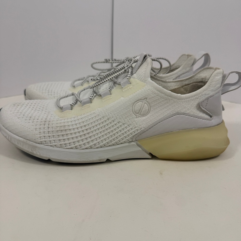 Cole Haan ZerøGrand Men Sneakers White Knit Cushioned Sole Size 9 - Picture 4 of 11